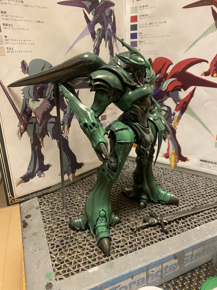 #PLAMAXヴェルビン
どっち推し？悩んで塗ってみたら
ライラック推し？