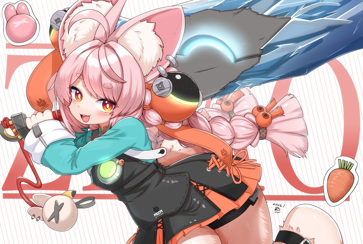 horokusa0519's tweet image. #ゼンゼロ　ザオちゃん描きました！🐰