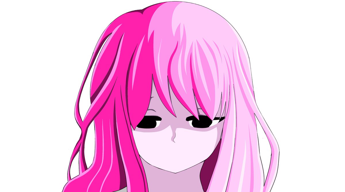 メンヘラっぽい表情に完成させてしまった💦 （実際はメンヘラなシーン