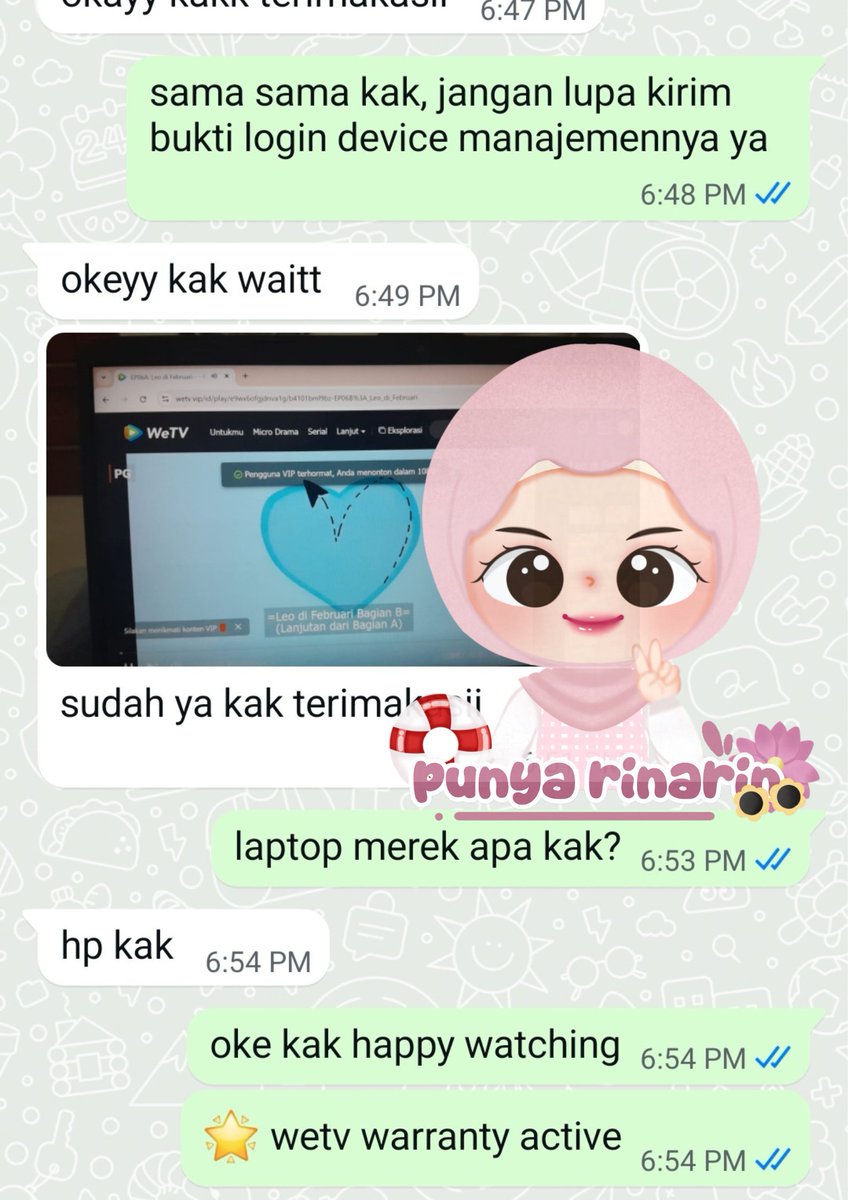 testimonj's tweet image. ⭑.ᐟ  testi up

wetv prem sharing 1 bulan 
canva pro member 6 bulan
netflix sharing 1p1u 1 bulan
capcut pro sharing 1 bulan