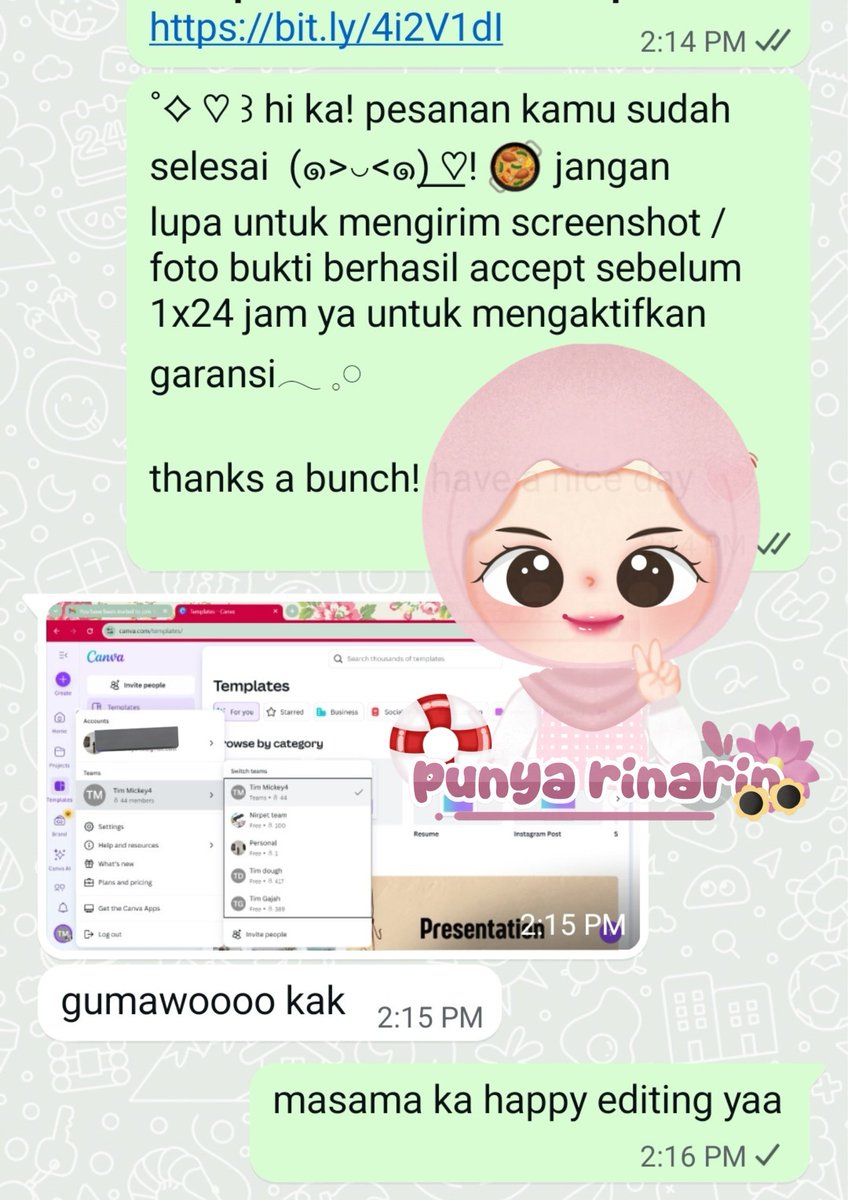 testimonj's tweet image. ⭑.ᐟ  testi up

wetv prem sharing 1 bulan 
canva pro member 6 bulan
netflix sharing 1p1u 1 bulan
capcut pro sharing 1 bulan