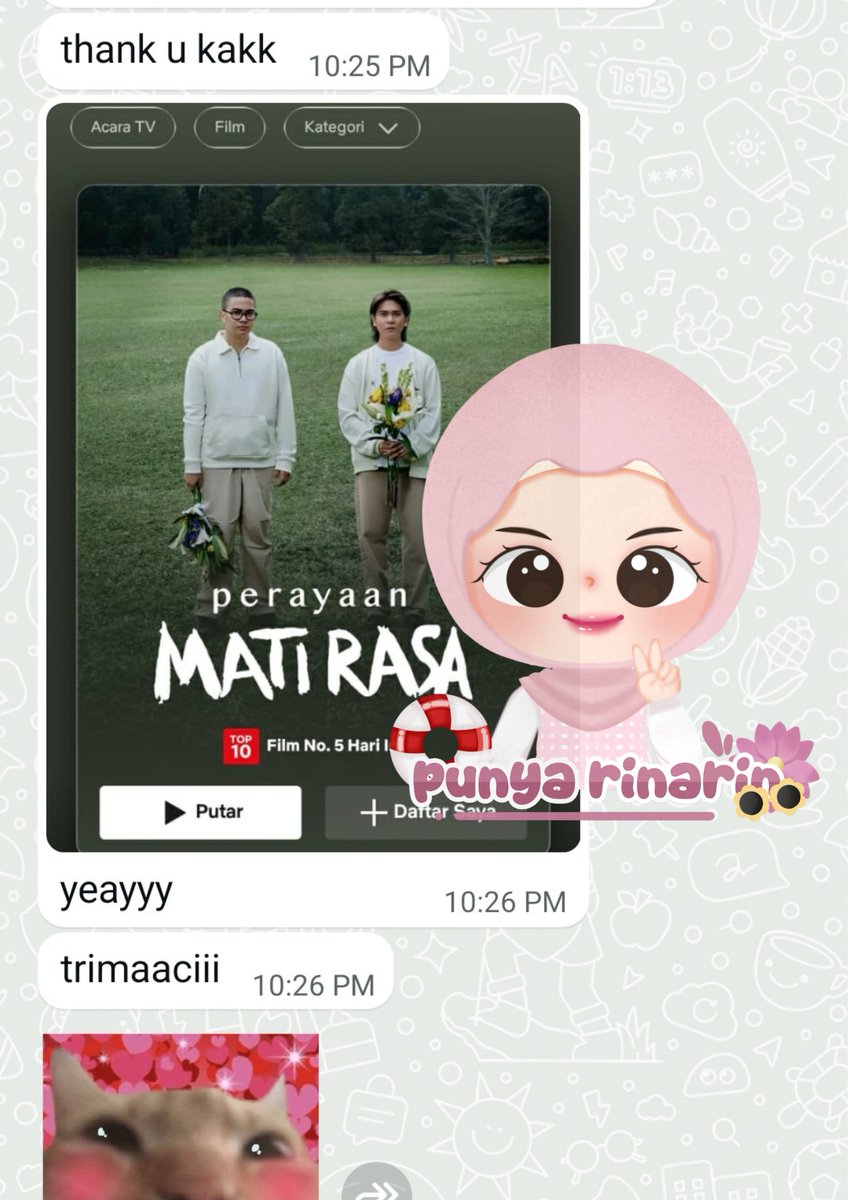 testimonj's tweet image. ⭑.ᐟ  testi up

wetv prem sharing 1 bulan 
canva pro member 6 bulan
netflix sharing 1p1u 1 bulan
capcut pro sharing 1 bulan