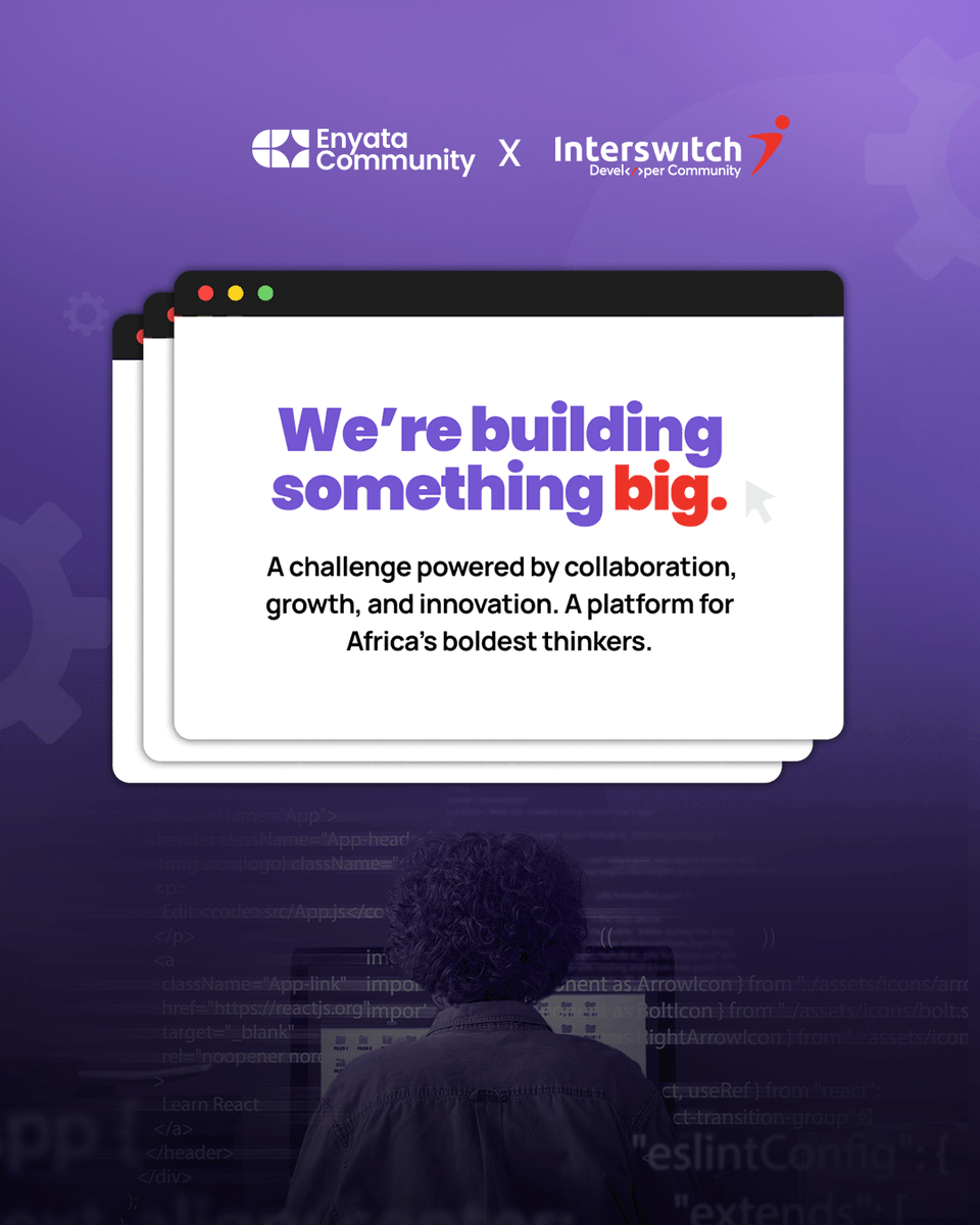 InterswitchDev's tweet photo. What better way to say ‘happy new year’ than this?😁

We and our friends at @EnyataHQ are hosting a buildathon in March. Solve a problem with your chosen team and get rewarded. 

Stay tuned, more details coming soon! https://t.co/iJXb6kT7nj