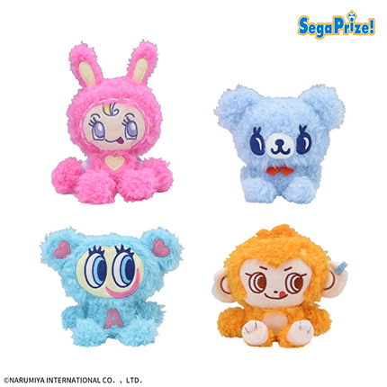 ❤1月プライズ景品❤ 『ナルミヤキャラクターズ マスコット付ヘア