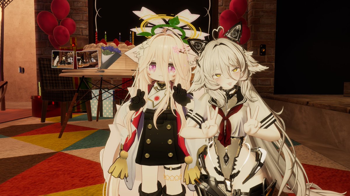 RT @Kaizeru_VRC: おはーぜる 昨夜は駄狐こんさんのお誕生日