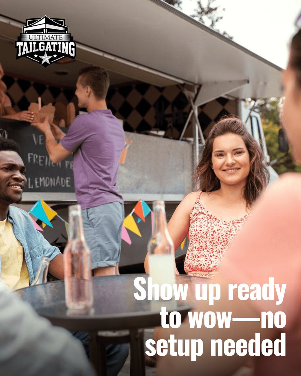 UltimateTailga1's tweet image. Turnkey event rentals = your secret weapon for stress-free corporate events! Show up and WOW your guests with event trailers, TVs, grills, and bars. We handle the setup—you steal the show! #BeUltimate #fun