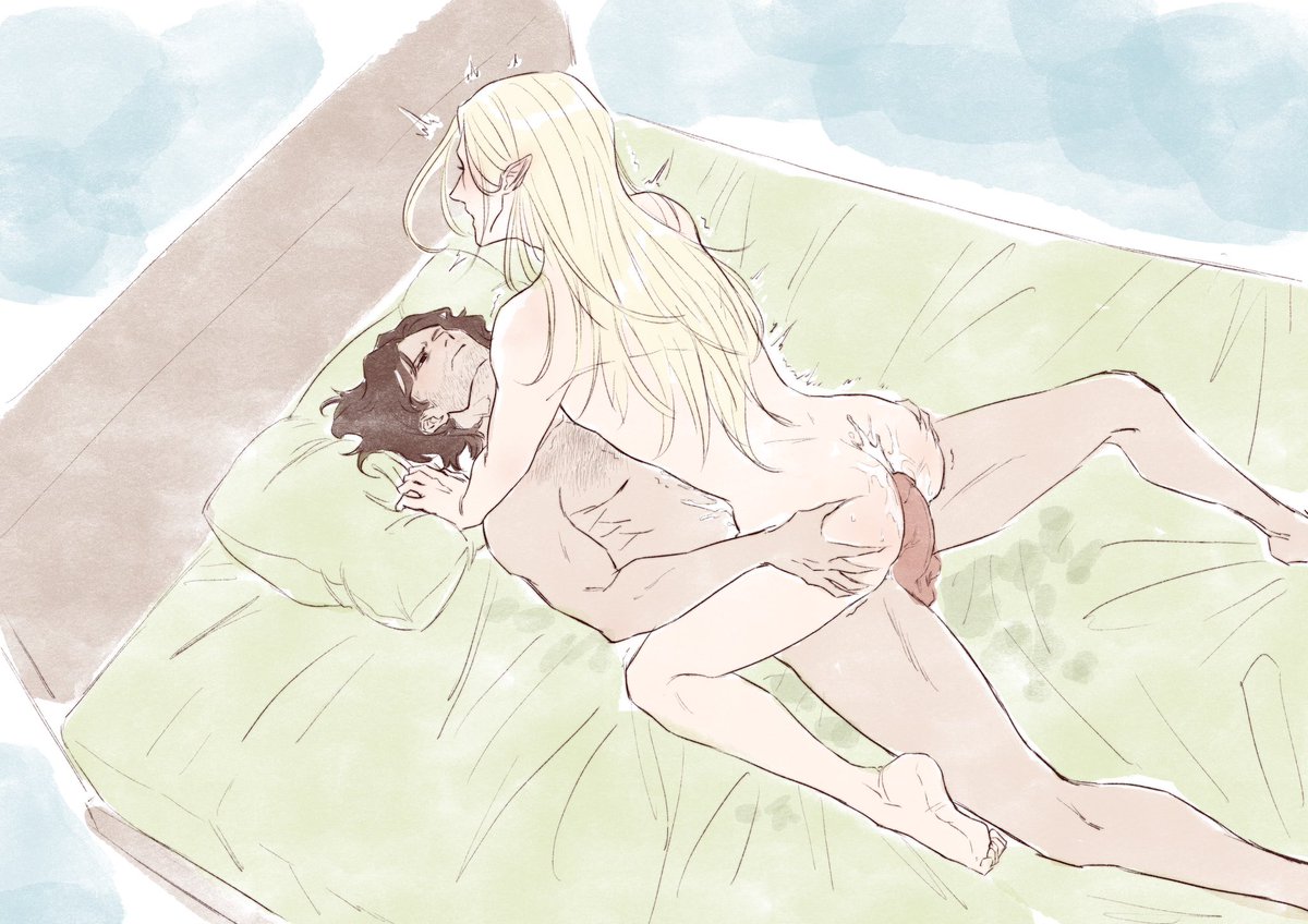 maiaspen1's tweet photo. 🖤YES! My muse has retuned and I’m *BEASTING OUT* the finale to my #Aralas fic “Embracing Darkness”❣️Months ago @Kana7o drew these sexy beauties for me, and I’m now creating words worthy of her art🥹
Readers: stay tuned!
Aragorn x Legolas
Rated E for 🍆
https://t.co/3cbO2yOwTW https://t.co/YrwJd6rM8D