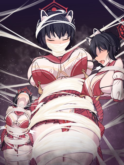 ツバキ 蜘蛛糸拘束責め #1月10日は蜘蛛糸拘束の日