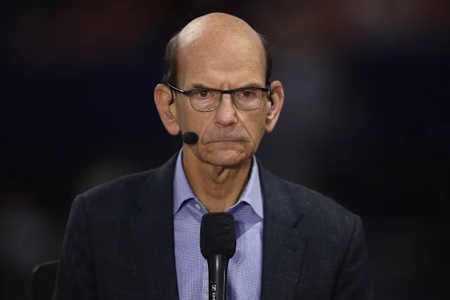 jlinehan9's tweet image. “This would never have happened if we put 12 SEC teams in the playoff”

Paul Finebaum (probably)