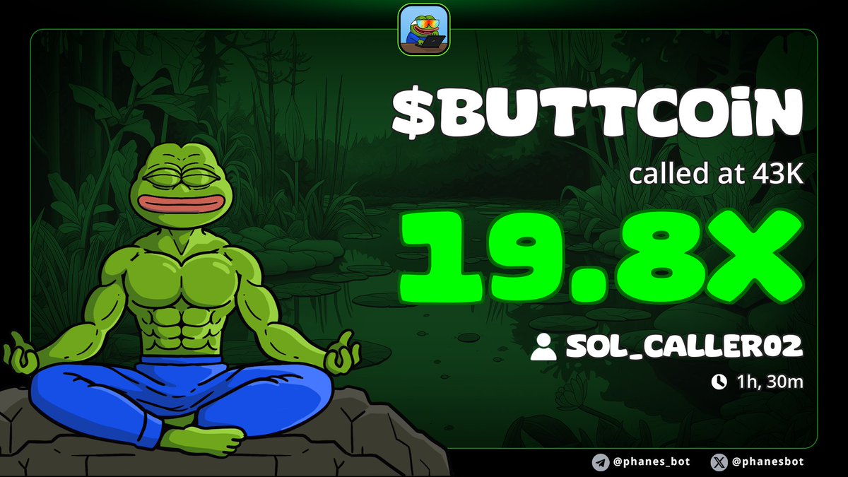 Sol_Caller02's tweet image. Cool 19x profit up on my call on $BUTTCOIN
Ca....

Cm6fNnMk7NfzStP9CZpsQA2v3jjzbcYGAxdJySmHpump

#memecoin #solana #Degen