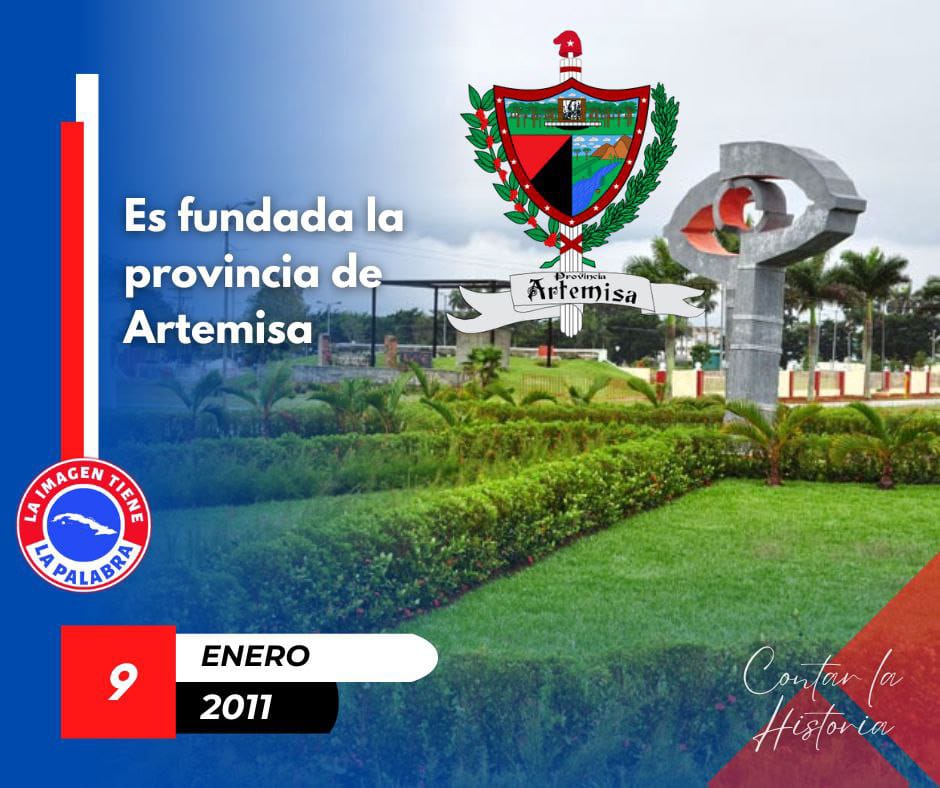 🎙️|🎉Artemisa cumple 15 años🎉  
Quince años de historia, cultura y raíces que nos unen.
  
Somos tierra de identidad, de voces que se escuchan en la radio, en las calles y en el corazón de todos los artemiseños. 

#15AñosArtemisa
#ArtemisaJuntosSomosMás