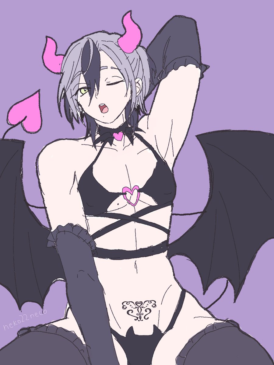 neko22neco's tweet image. #新世界狂歡 #NUcarnival #歛
サキュバスレイが見たいです♡😈🦉