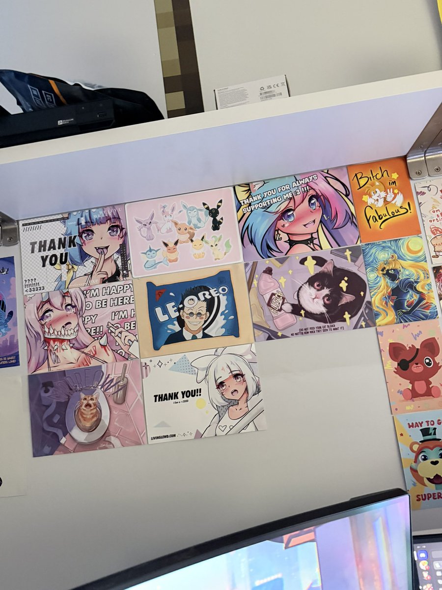 Finally started putting up my art! I have missed my prints so bad, lmk if you see yours hehe 🥰✨ 

My room is still coming together but when it’s finally done I will definitely be making a room tour vid ☺️🥳