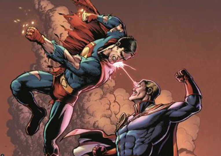 comicsoddities's tweet image. Who will win?  Superman vs Homelander - mailchi.mp/9a7ba52598b1/w…