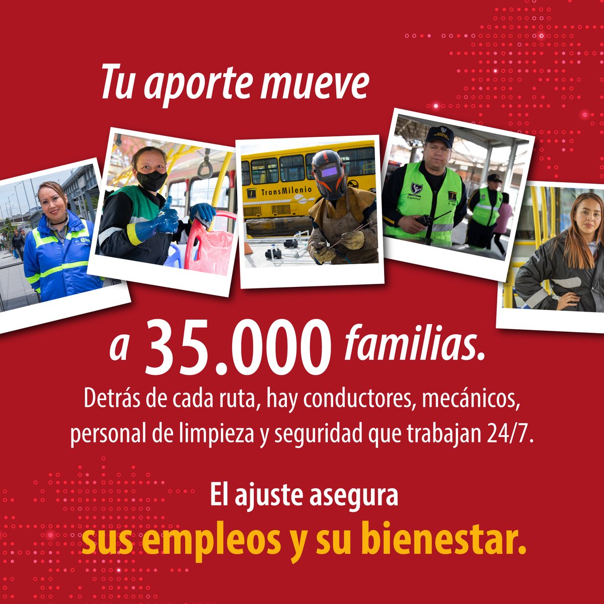 TransMilenio tweet media