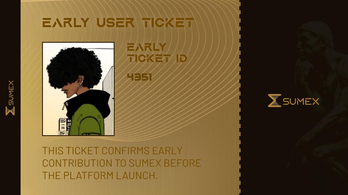 I want to become one of the EARLY BIRDS in <a href="/Sumex_Labs/">SUMEX | Web3 SuperApp</a>!

Only 5,000 roles - and they’re getting claimed fast.

Their first OG-PASS wave was claimed in just one day, I’m not missing this one.

TGE SOOOOOON!

btw - check out my excellent ticket