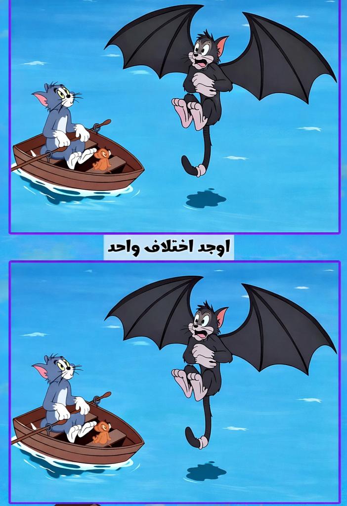 يوجد اختلاف واحد حاول إيجاد