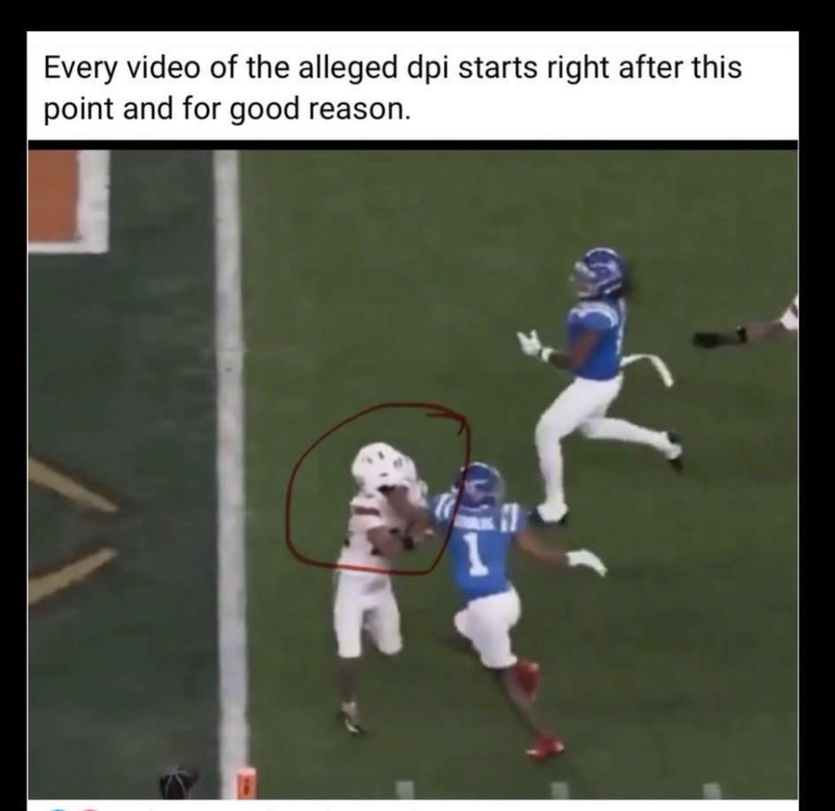 Canes_life15's tweet image. @canesthing @JMP1063 
Please help me share to Ole Miss complaining about that last call. Stop crying!