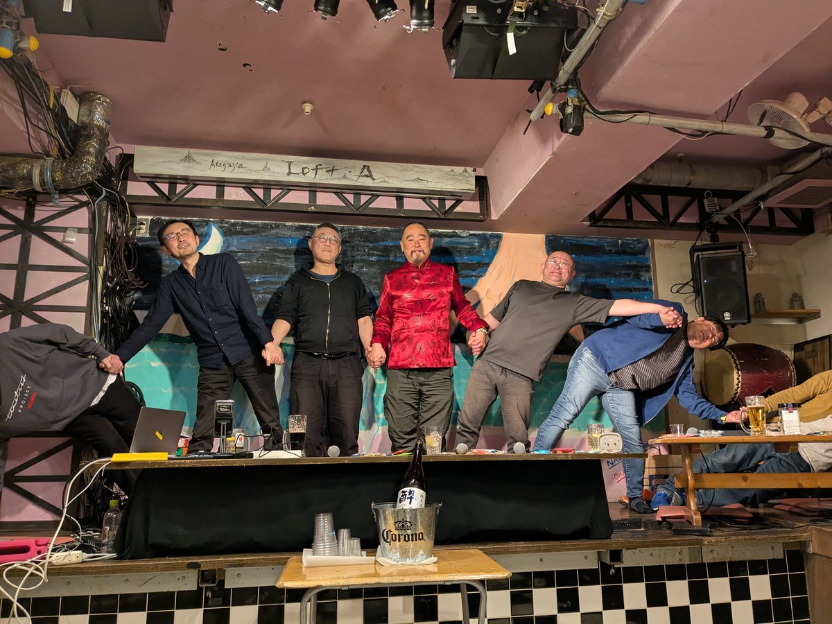 3ヶ月ぶりに阿佐ヶ谷に戻った結果がこれだよ

#初老は朝まで