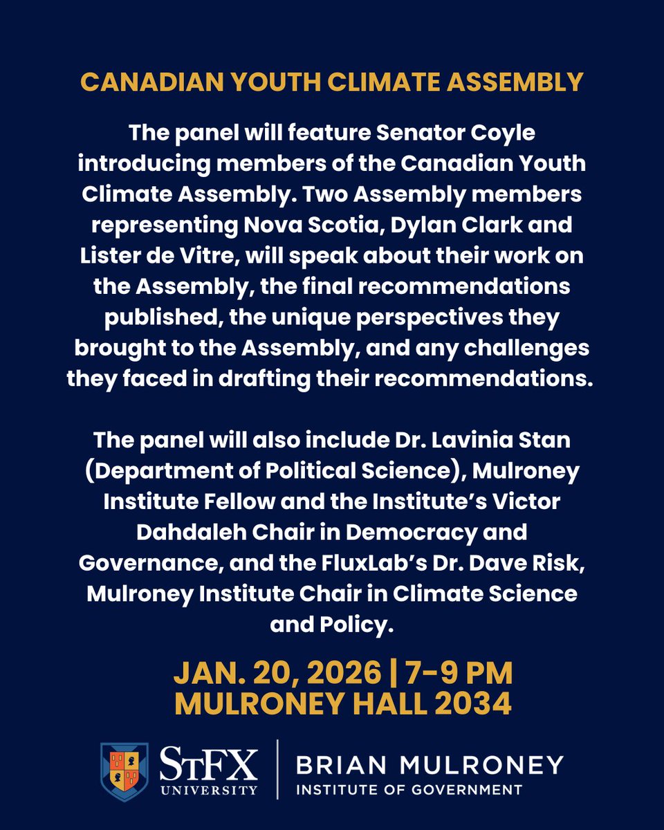 The Brian Mulroney Institute of Government tweet media