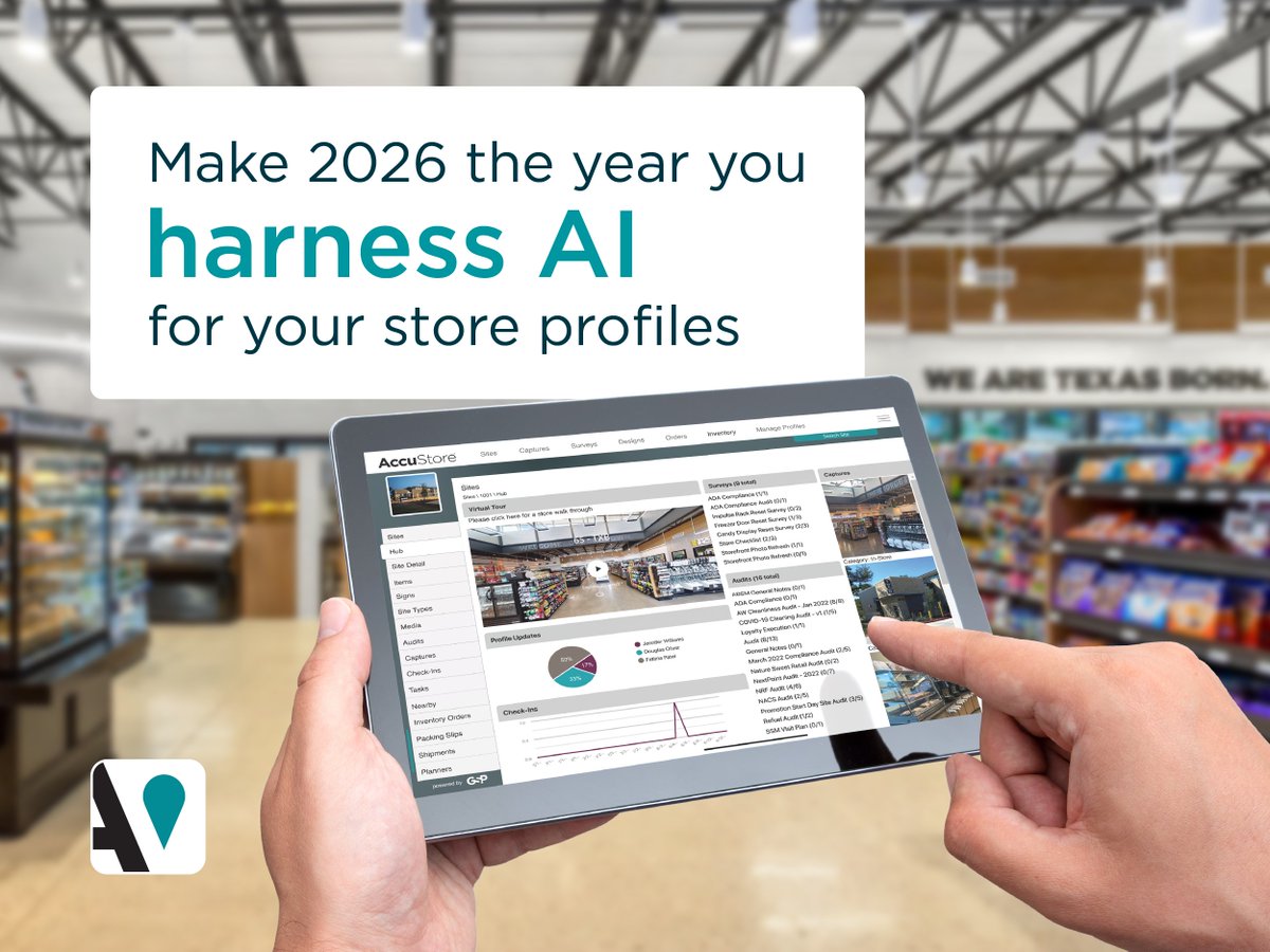 We’re excited to launch a new AI feature from <a href="/accustore/">AccuStore</a>: our platform now turns 3D scans into detailed store profiles—cutting manual work, reducing costs, and boosting execution accuracy. 👉🏻 hubs.ly/Q03-fZkc0

#AIinRetail #StoreIntelligence #RetailOperations