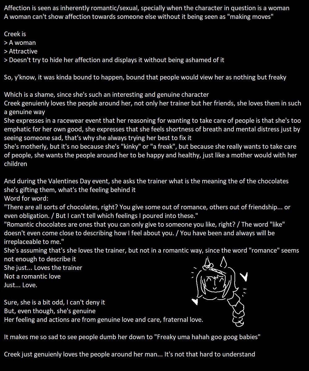 DostyaAK's tweet image. Just yapped about Creek on another account and now you people will have to see it too