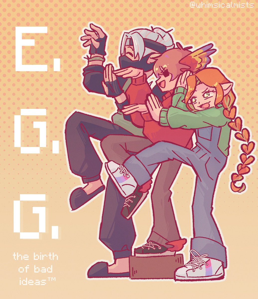 whimsicalmists's tweet image. need them to pull some prank together