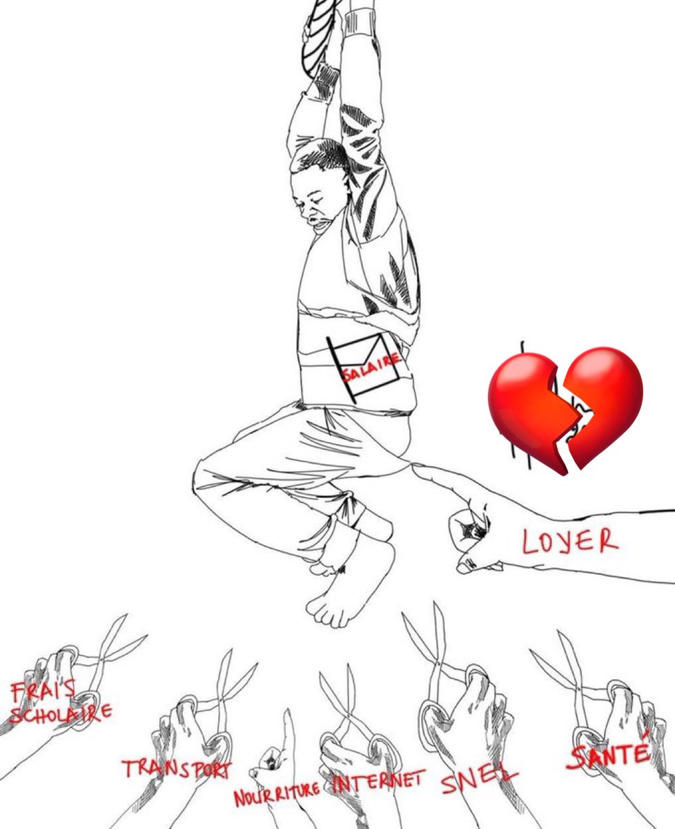 Voici la réalité du quotidien de la majorité des congolais 🇨🇩, précisément à Kinshasa :

#Rémunération_moyen : 300$/mois

#Dépenses : 
- Loyer moyen : 150$/mois
- Eau : 30$ mayi ebimaka te mais tozo Futa
- Électricité : 20$ eza te mais tozo Futa
- Tel portable moyen : 15$/mois
-