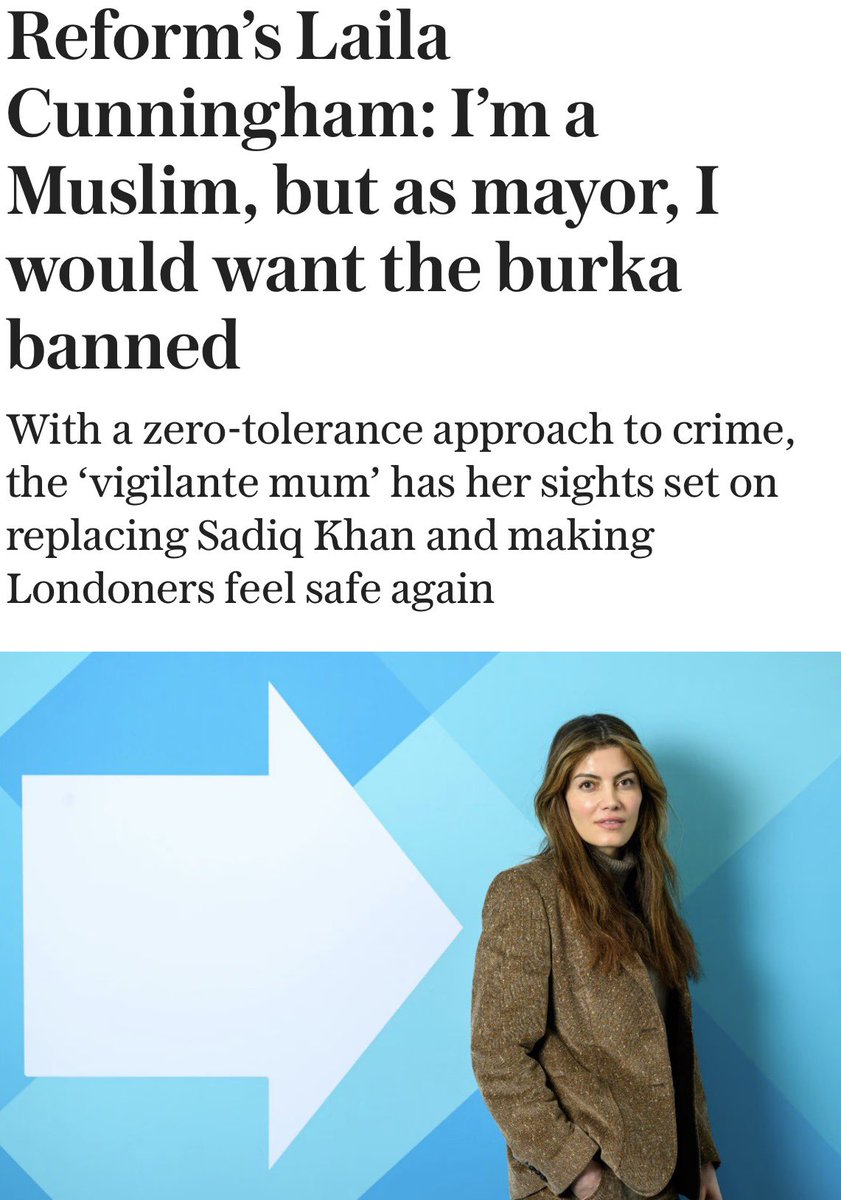 You see what they’re doing right?

Get a minority to front a policy the cowardly native politicians were too afraid to enact.

Thereby furthering the narrative that we need the likes of Badenoch, Mahmood, and Cunningham to handle the excesses of multiculturalism.

It’s the final