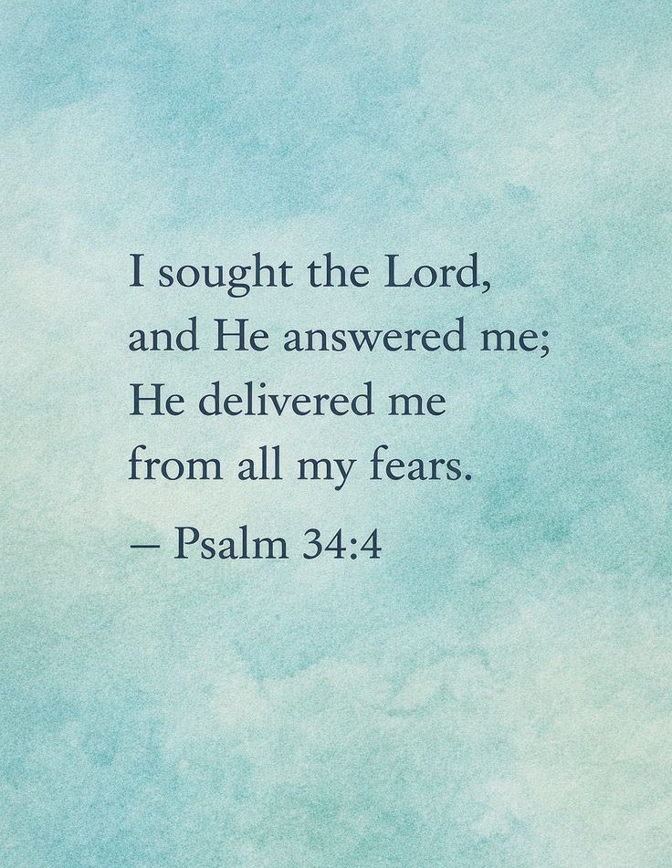 The__Bible7's tweet image. Psalm 34:4
