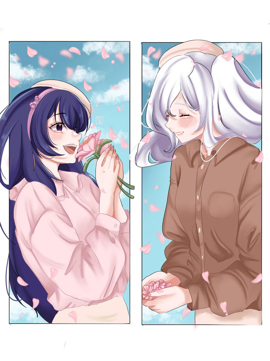 Me gusta mucho las comisiones de parejas ✨🌸