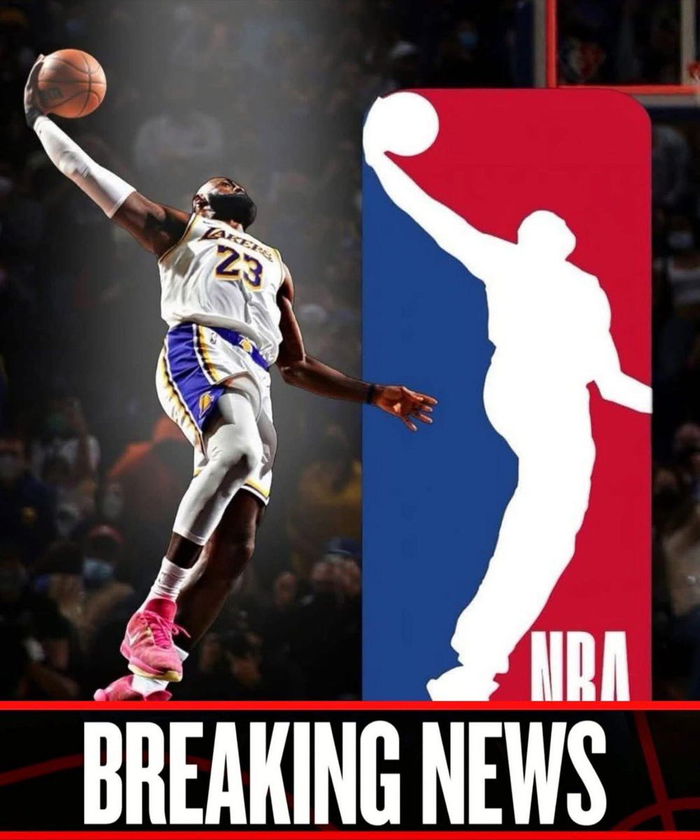 BREAKING: The NBA is looking to potentially change its franchise logo to feature LeBron James as the league leans into a more modern identity, per sources.