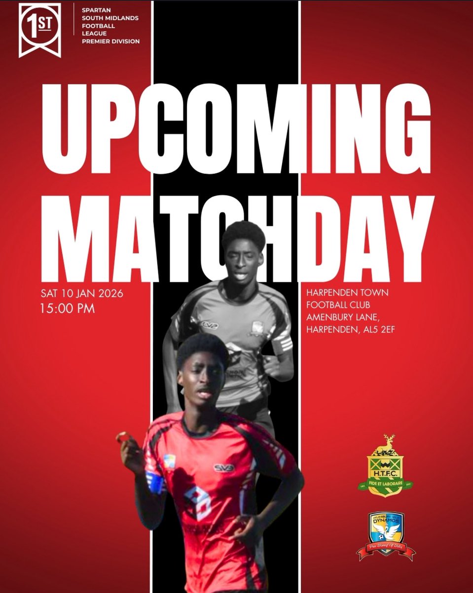 <a href="/JordanSeanKing/">Jordan King</a> and the boys are on the road again tomorrow as we travel again to <a href="/Harpenden_Town/">Harpenden Town FC</a> in search of 3 points. The boys have trained well and are raring to play! Game should be on thanks to the 3G pitch. Come along and support the lads. 💛💙