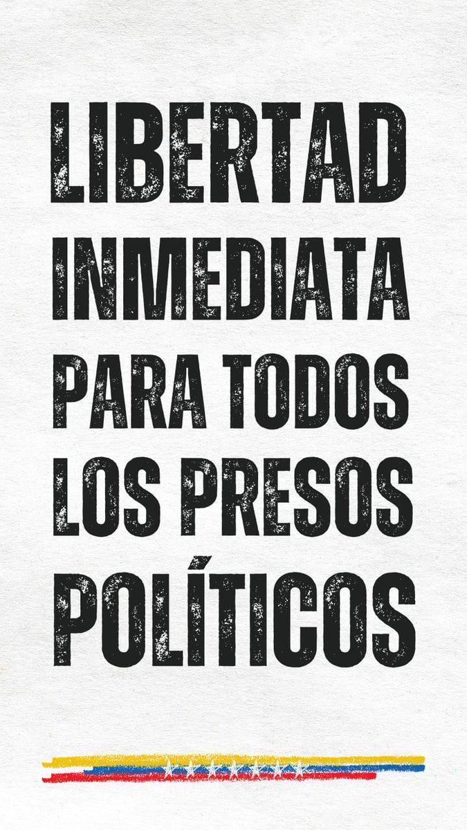 WAMARCANOR's tweet photo. A esta hora más de 900 presos políticos continúan tras la rejas injustamente, deben ser liberados DE INMEDIATO

#QueSeanTodos 
#LibertadParaTodosLosPresosPoliticos https://t.co/b11ueboR6i