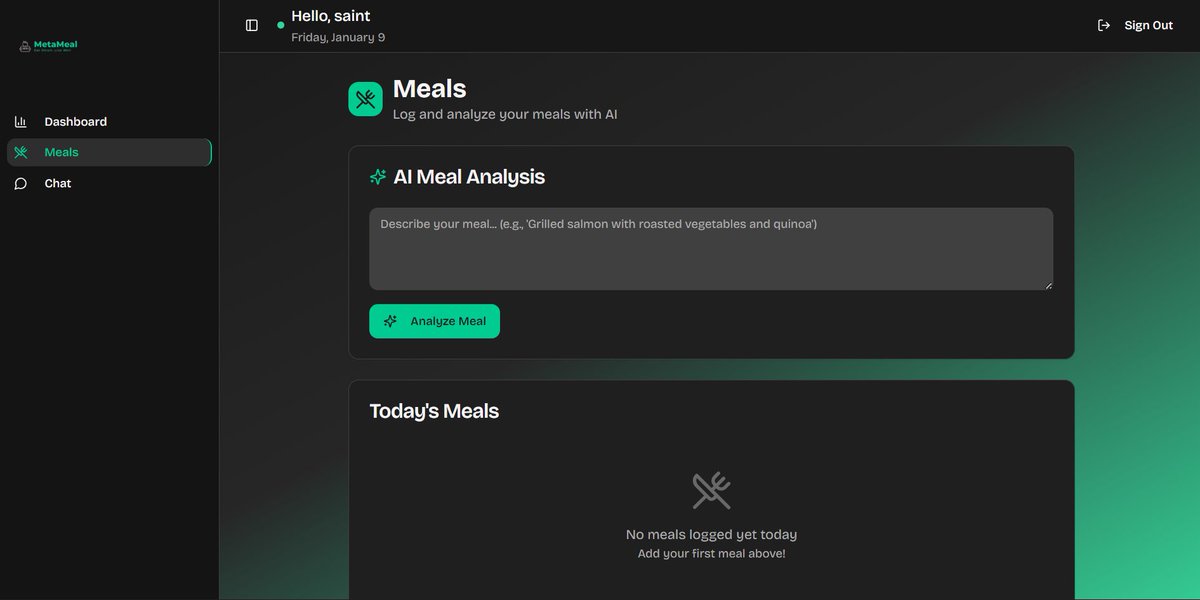 Took a step back today and looked through some ongoing projects.

This is an AI-powered calorie tracker I’ve been building. Not done yet the UI still needs cleanup ,but progress is progress.

Documenting the process as I go.

#BuildInPublic #FrontendDevelopment