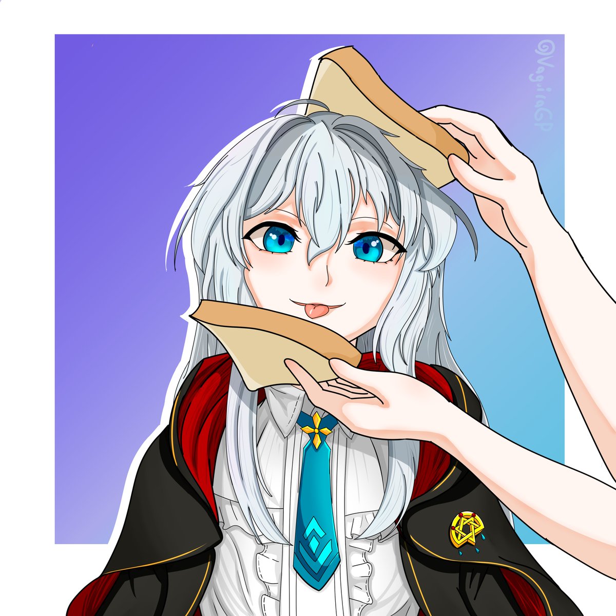 Vaguira4's tweet photo. SandWitch

#イレイナ  #魔女の旅々 https://t.co/qen0faR9lw