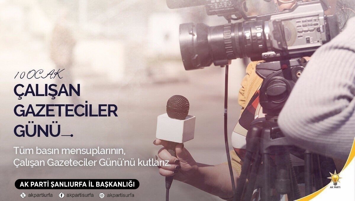 Ülkemizin ve dünyanın dört bir yanında doğrulukla, saygınlıkla ve hakikatle görevini ifa eden kıymetli basın mensuplarımızın 10 Ocak Çalışan Gazeteciler Günü’nü kutluyor, tüm basın mensuplarımıza çalışmalarında başarılar diliyoruz.