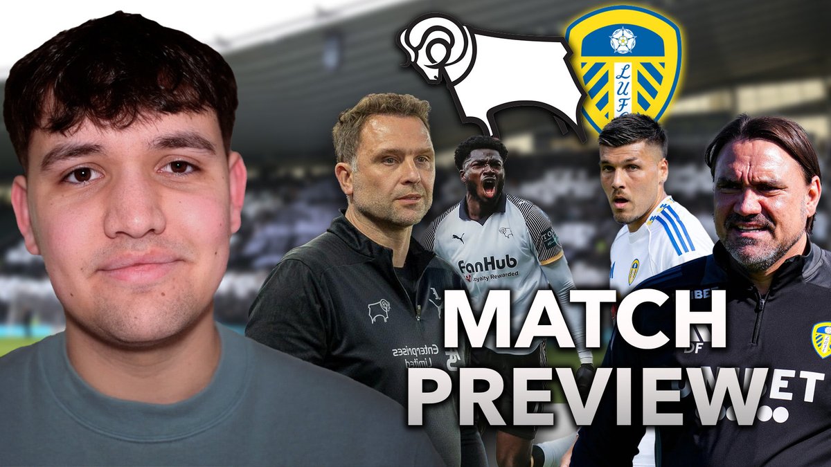 Derby County VS Leeds United FA Cup 3rd Round Match Preview 

➡️ youtu.be/hOlip1Ov_ew?si…

A tough game and we can probably expect a rotated team from both sides. Expecting a scrappy game, but we’ll need to be defensively solid and be clinical in our moments. 

#DCFC #LUFC
