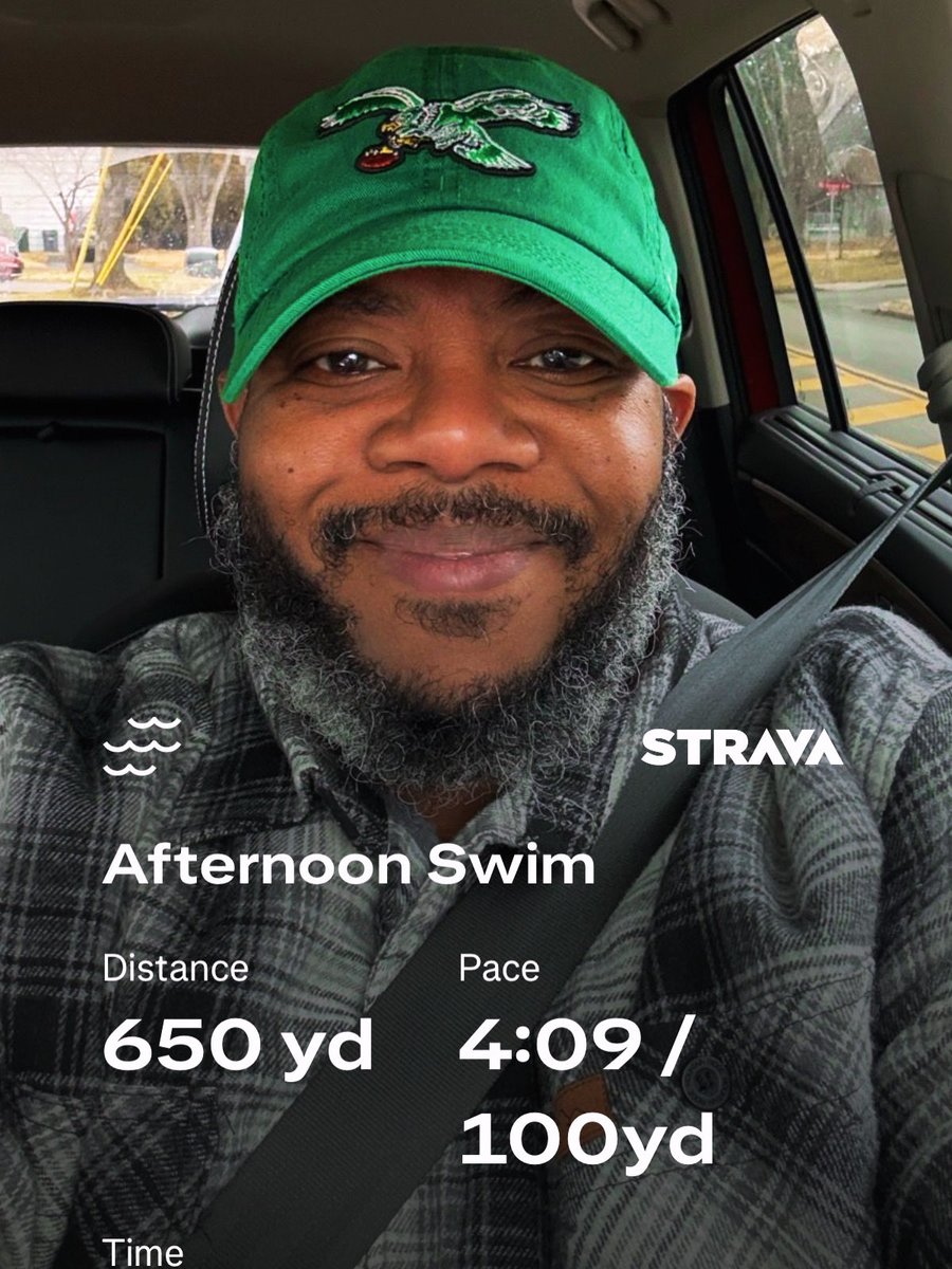 tlaws6's tweet image. Happy Friday!
A little dip this afternoon to stretch out 🏊🏾‍♂️
Always try to keep a good mixup while I can

#bighomieonthemove #triathlontraining #halfmarathontraining🏃🏻‍♀️ #bmrphilly
