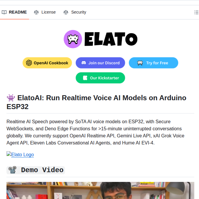 Voice AI models on ESP32

github.com/akdeb/ElatoAI