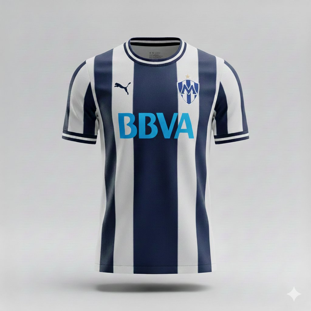 Rararaul4's tweet photo. Mi propuesta @Rayados el escudo así lo lanzo la IA jeje https://t.co/HnpXxWCo2S