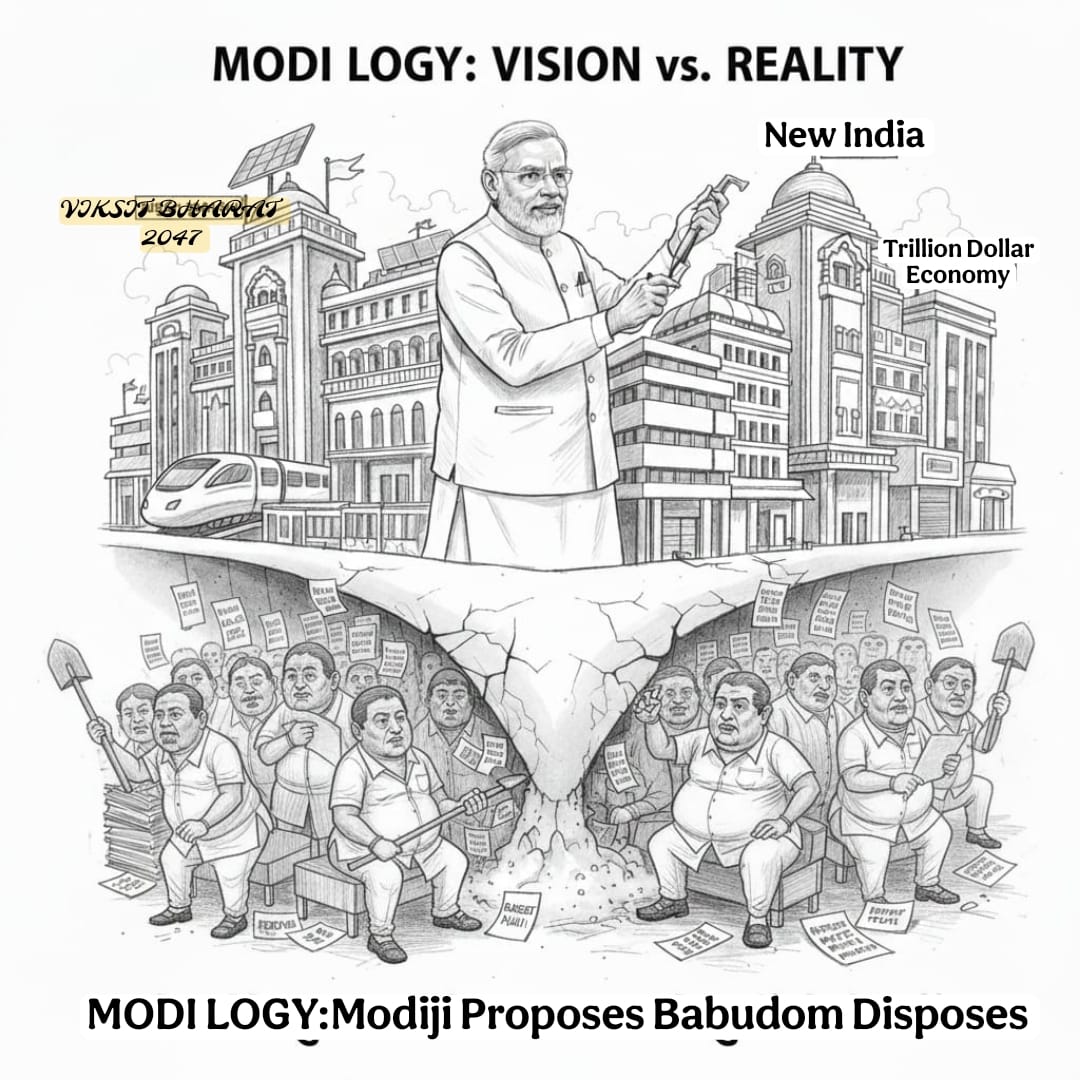 facebook.com/share/p/1AkKvw…

🌀🌀 #MODI_LOGY.:

 મોદીજીના વિઝન અને અમલીકરણ ની વાસ્તવિકતા વચ્ચે વધતું અંતર"
📍 #મોદીજી_ચણે_મહેલૉ_વિકાસના, #બાબુઓ_કોતરે_પાયા_વિશ્વાસના