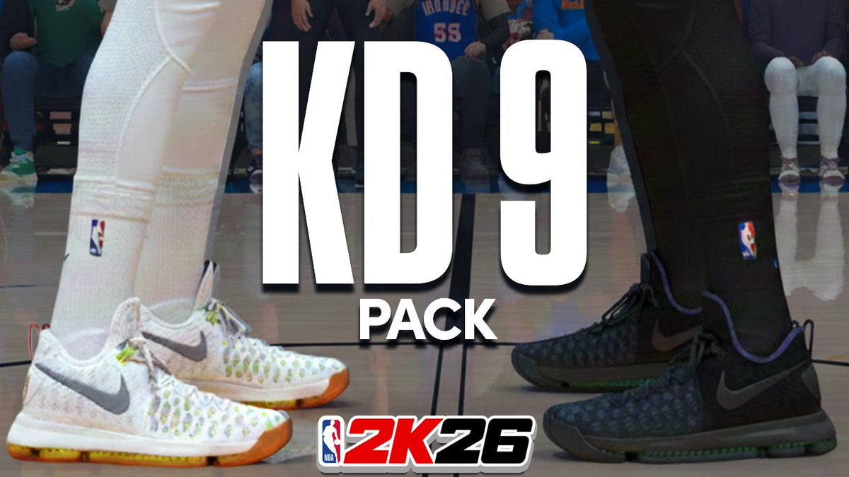 🧪 New Shoe Drop 🧪

KD 9 Pack - Obsidian + Summer Pack (White)

youtu.be/WpRfNxKKqr0

#thesolelab #solenation #nba2k26 #nba2k #nike #kevindurant #kd #kd35 #kd9
