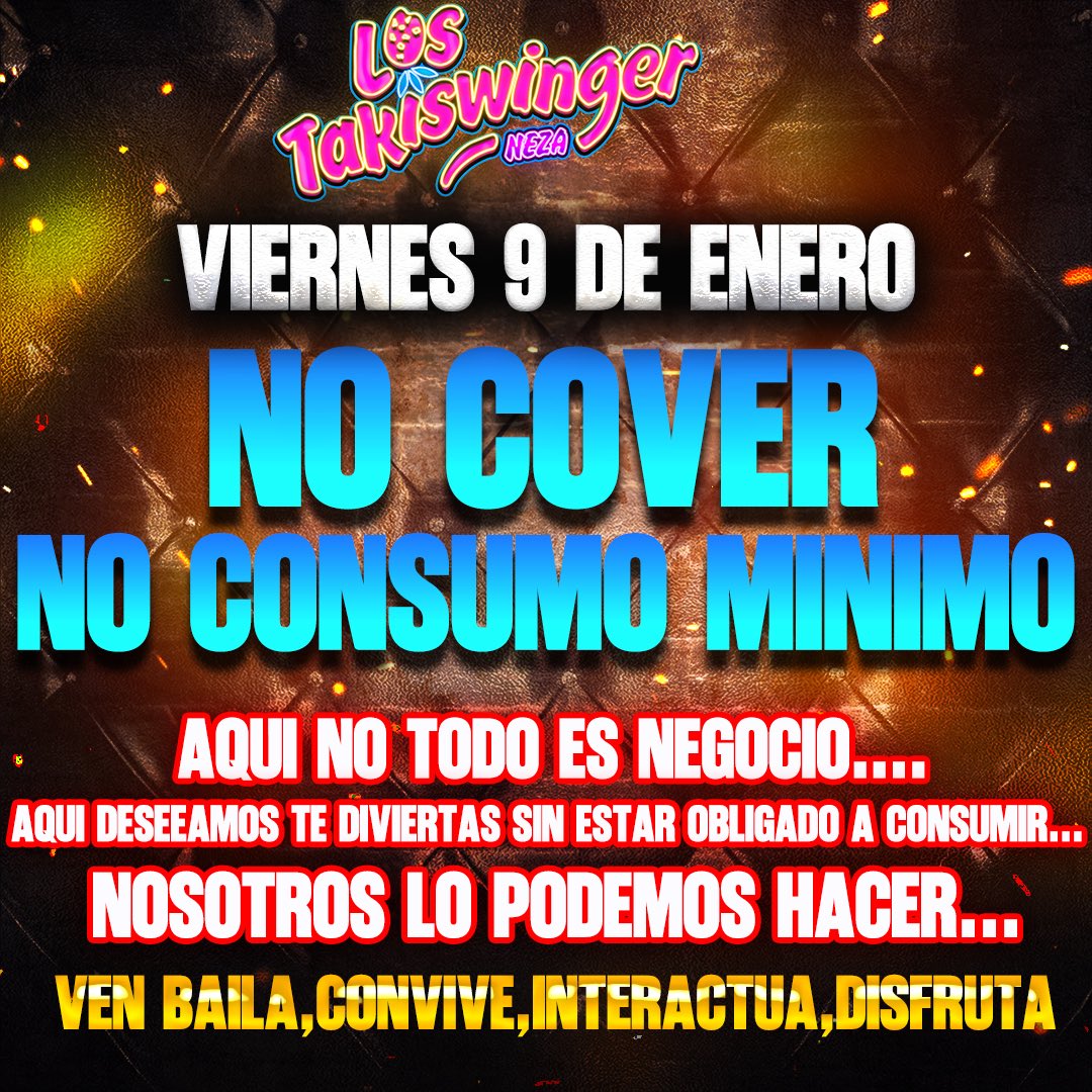 CENTRO DE ESPECTÁCULOS SW: “LOS TAKISWINGER “ A.C tweet media