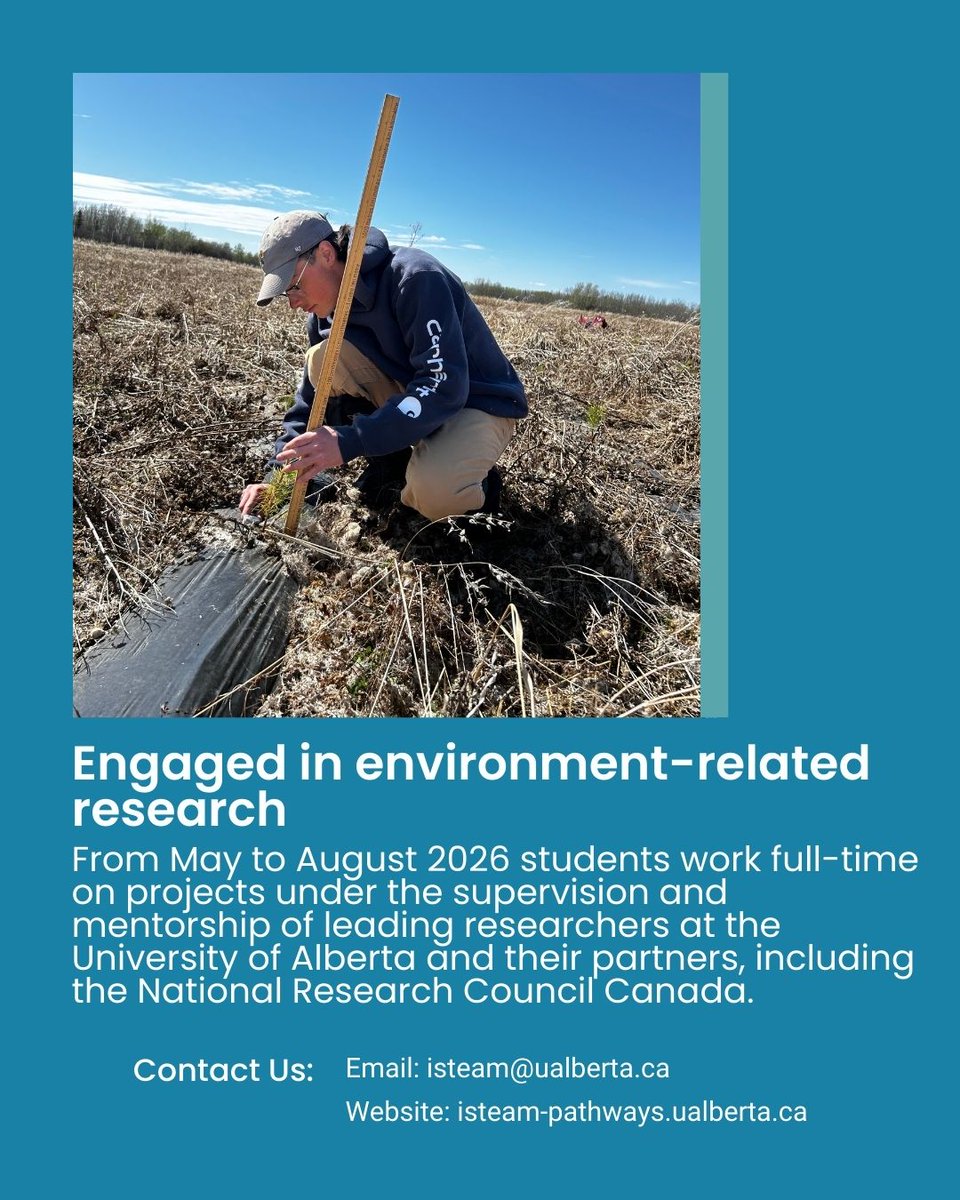 I-STEAM Pathways@UAlberta tweet media