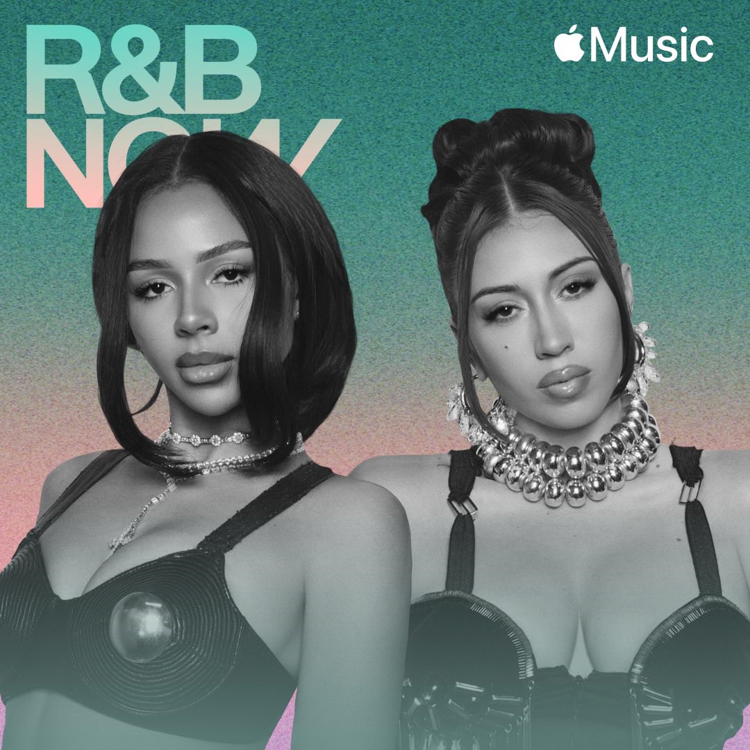 Mariah the Scientist and Kali Uchis are on the cover of Apple Music’s “R&amp;B NOW” playlist with “Is It a Crime” at #1.