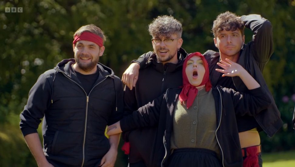 If one shot could summarise the viewing experience of this show, this would be it. #TheTraitors #TheTraitorsUK