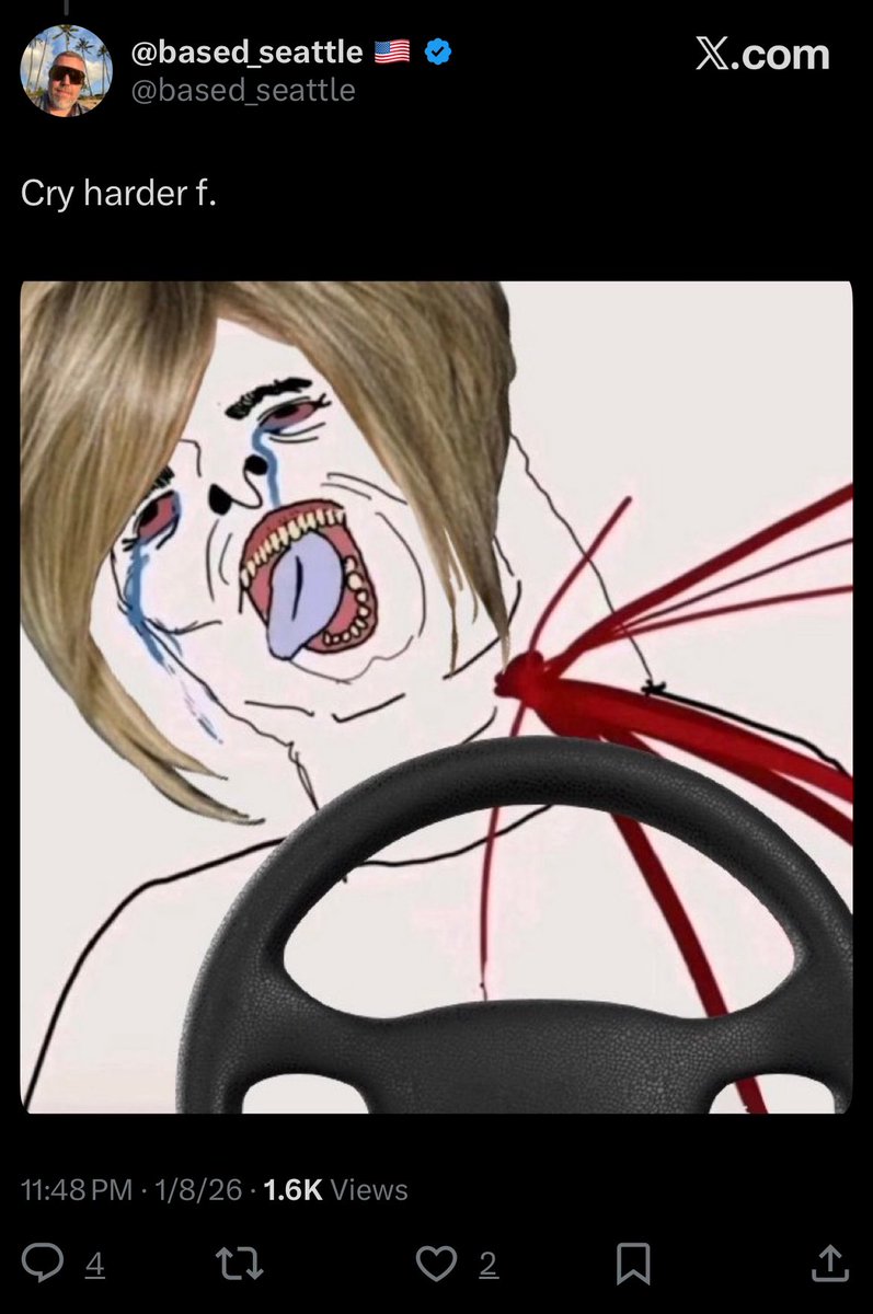 semidegen's tweet image. Wow. Chances he has posts railing on those who made of Kirk? Greater than 50% probably.