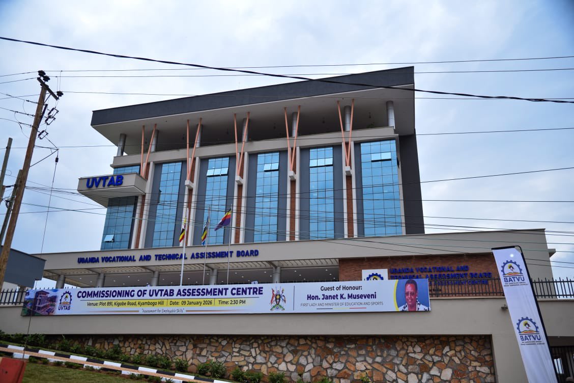 <a href="/JanetMuseveni/">Janet K Museveni</a> <a href="/UVTABOfficial/">Uganda Vocational and Technical Assessment Board</a> <a href="/ubctvuganda/">UBC UGANDA</a> <a href="/newvisionwire/">The New Vision</a> <a href="/ED_TvetC/">ED, TVET Council</a> <a href="/ChairTvetC/">Chairperson, TVET Council</a> The Shs 25.6 billion investment now sets a benchmark for other government agencies seeking permanent institutional homes. Recognition of former UBTEB leadership whose early vision laid the foundation for today’s achievement.
#TVETUg #UVTABUpdates