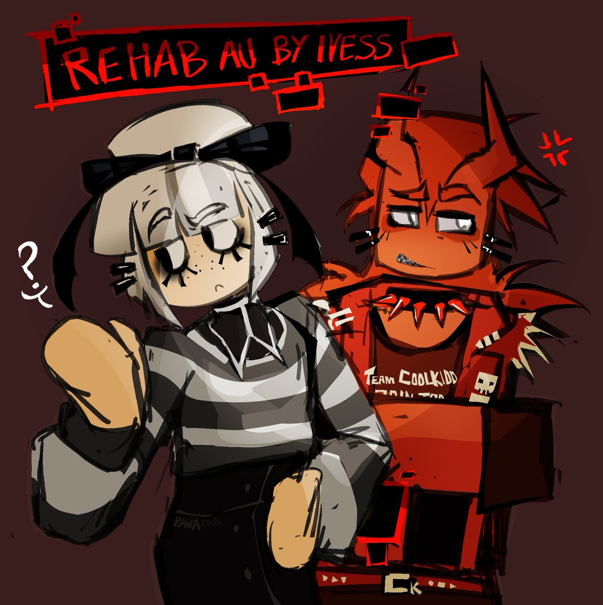 rawazoir's tweet image. coworkers
(i really like the clothing style I have no idea the name of it hsvxxhdxv) 

#roblox #fanart #miabuilder #coolkidd #rehabau 

fanart for
@Maybemeidk29121 au!